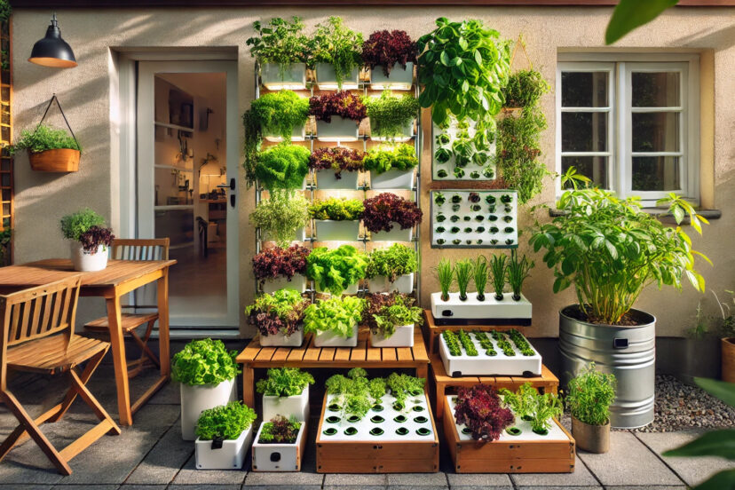 hydroponic garden