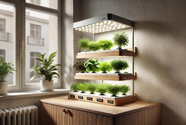 indoor hydroponic garden