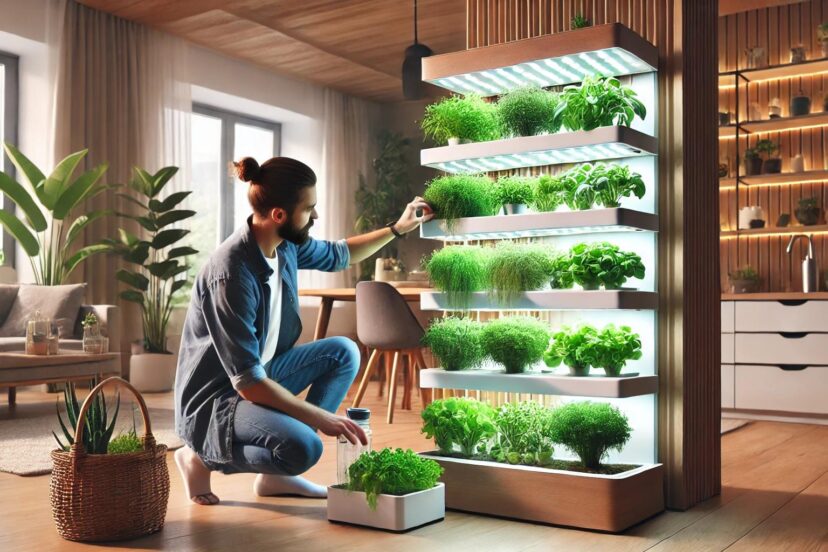 indoor hydroponic gardens
