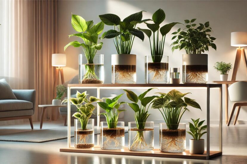 hydroponic indoor plants