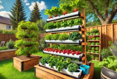 outdoor hydroponic gardening
