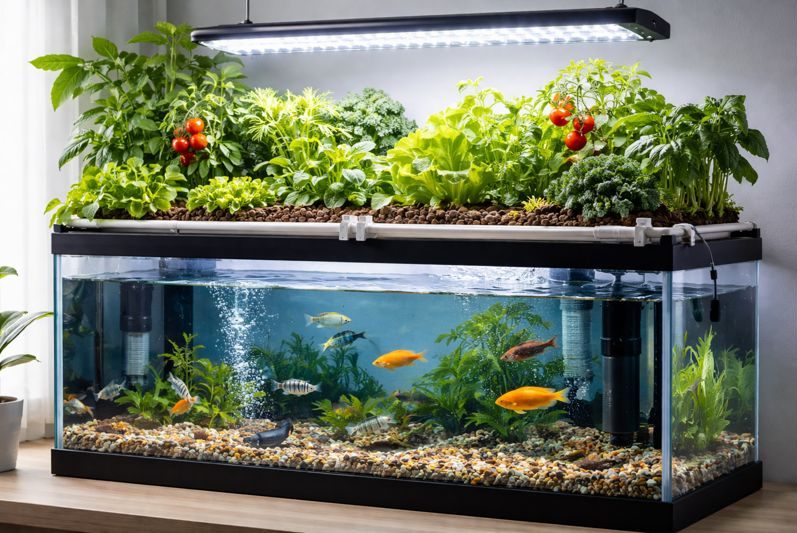 Hydroponic Fish Tank
