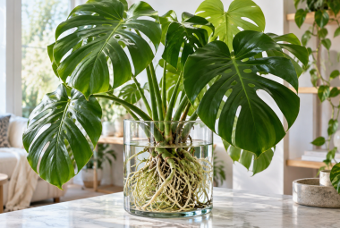 Hydroponic Monstera