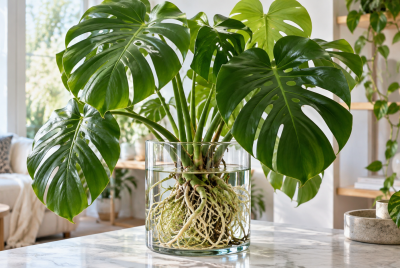 Hydroponic Monstera